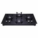 [Extra Rs.2209 Off] Elica 60cm 4 Burner AI Hob-Top | RG FLEXI HCT 460 DX LOTUS BK | Italian Sabaf Valves & Enameled Coated Brass Burners | 2 Year Comprehensive Warranty...