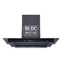 Elica 90cm 1600 m3/hr BLDC Filterless Autoclean Kitchen Chimney with FULL GRILL |15 Yrs Motor WARR |FLAT FL 900 MAX BLDC HAC LTW MS NERO...