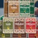 Elina Combo Listings for Herbal Powder & Herbal Henna for Hair (Amla+Reetha+Shikakai+Bhringraj+Hibiscus -250g)...