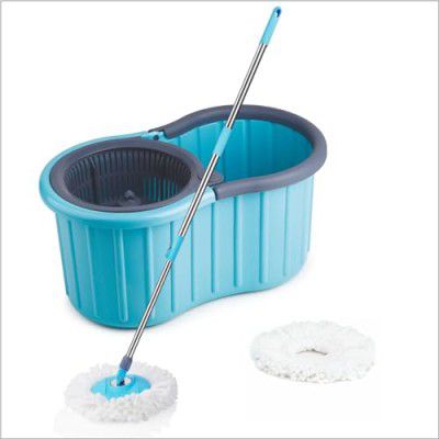 ELINOR MOP with Plastic Sprinkler and 2 Microfiber Refill