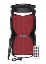 Elista ELS-MusiStrom1600 Portable 16 W Bluetooth Party Speaker with Wired Mic and Remote, & FM/Aux/USB/TF Card Conectivity, 5 Hr Playback (Red)...