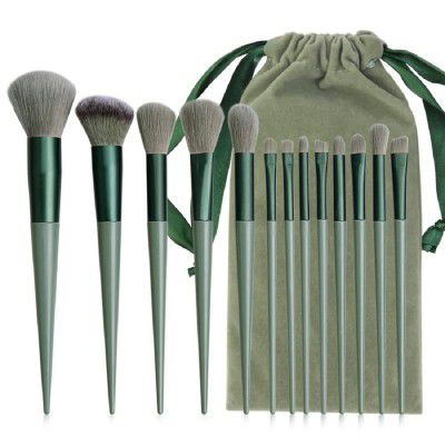ELITEWAVE Makeup Brush Set Kit - 13 Pcs