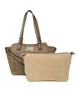 Elle Womens Tote Bag (Brown)...