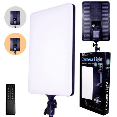 Eloies 19 inch Big Professional Bi-Color Soft LED Video Light Panel for Photography & Videography 