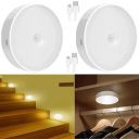 Eloxee Motion Sensor Light for Home with USB Charging Wireless Self Adhesive LED Magnetic Motion Activated Light Motion Sensor Rechargeable Light Motion Activated (3)...