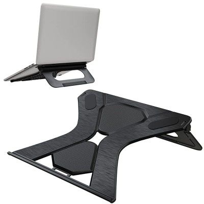 ELV DIRECT Foldable Portable Laptop Stand, Lapdesk 15.6 inches