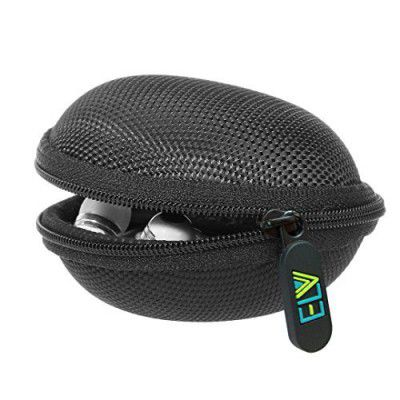 ELV Protective Case for Earphone, Headset, Adapter, Bluetooth Devices & SD Cards - Jet Black