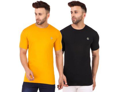 ELYYORK Regular Fit Men's Causal T-shirt| T-Shirt| Causal T-Shirt|T-shirt for Daily Use