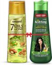 EMAMI 7 Oils in one 500ml + Kesh King Shampoo Damage Repair 340ml  (2 Items in the set)...