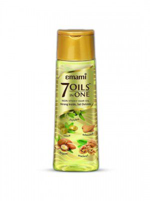 Emami 7 OILS IN ONEEmami 7 Oils in One Hair Oil to Make Hair 20x Stronger & Manageable - 500ml