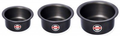 Embassy Hard Anodised Tope/Cook Pot, Set of 3
