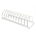 EMBASSY Stainless Steel Round Plate Rack/Stand, 1-Piece, Size - 10 (50 cms)...