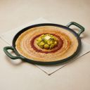 Ember Cookware Pre-Seasoned Cast Iron Tawa for Dosa 30 cm | Non Stick Induction Cookware | 10 Year Warranty | Cast Iron Tawa for Roti & Dosa | Non Stick Dosa Tawa | Heavy Duty Cookware | Green...