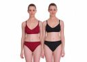 Embibo Maroon Black Color Lingerie Set ...