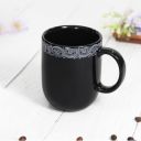Emble by Vola Chroma Black Ceramic Mug 200ml, Microwave Safe...
