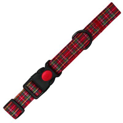 Emily Pets Dog Collar with Safety Locking Buckle, Adjustable Soft Breathable Comfortable Nylon Pet Collar for Small, Medium Dogs & Cats
