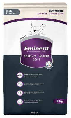 Eminent Cat Adult Chicken 2 kg Adult cat Food Eminent Adult Cat with Chicken Flavor