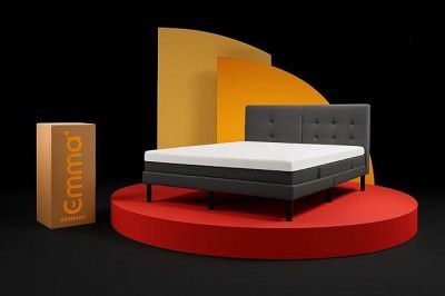 Emma Original| German Tech Orthopedic 8 inch | 15 Year Warranty| Europe's Most Awarded Mattress Tech| Halo Memory Foam(King, 72x72x8 Inches)