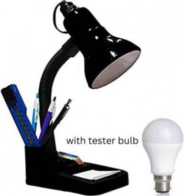 EMMKITZ Flexible Electric 316 BLK Study Lamp (30 cm, Black) Study Lamp  (30 cm, Black)