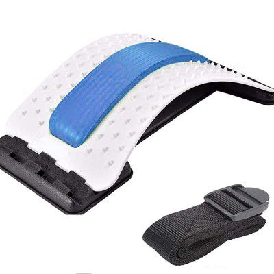Emoly Back Stretcher - Lower and Upper Back Pain Relief, Lumbar Stretching Devic
