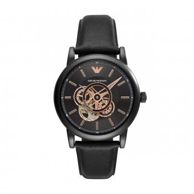Emporio Armani Analog Black Dial Mens Watch-AR60012
