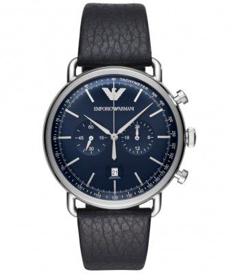 Emporio Armani Analog Blue Dial Mens Watch-AR11105