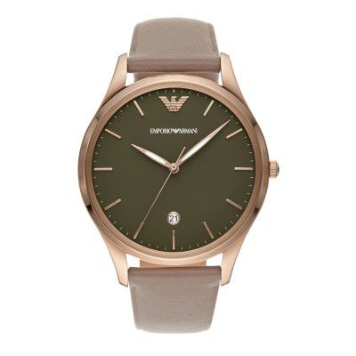 Emporio Armani Analog Green Dial Mens Watch-AR11420