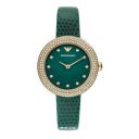 Emporio Armani Analog Green Dial Womens Watch-AR11419T...