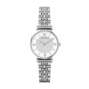 Emporio Armani Gianni T-bar Analog White Dial Women's Watch - AR1925...