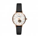 Emporio Armani Gianni T-Bar Analog Mother of Pearl Dial Women Watch-AR60047...