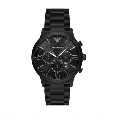 Emporio Armani Giovanni Analog Black Dial Mens Watch
