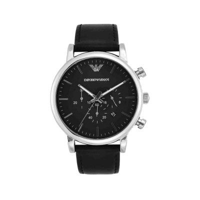 Emporio Armani Luigi Analog Black Dial Mens Watch-AR1828IT