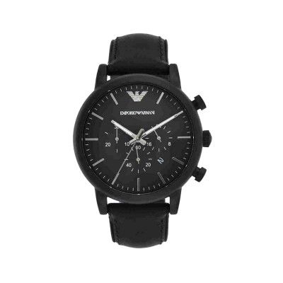Emporio Armani Luigi Analog Black Dial Mens Watch-AR1970IT