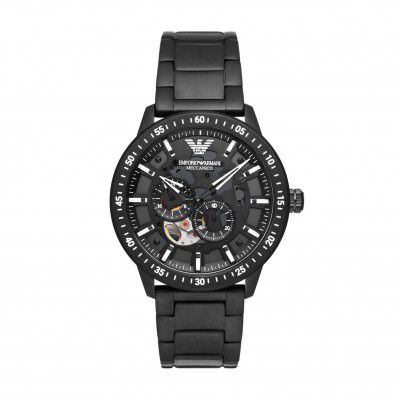 Emporio Armani Mario Analog Black Dial Mens Watch-AR60054