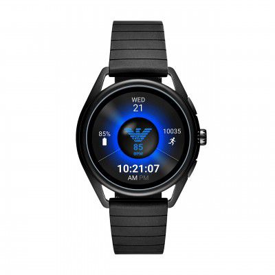 Emporio Armani Matteo Digital Black Dial Mens Watch-ART5017