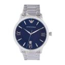 EMPORIO ARMANI Mens Analogue Watch (Blue_Free Size)...