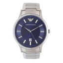 EMPORIO ARMANI Mens Metallic Analogue Watch - AR11180I (Blue_Free Size)...