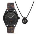 Emporio Armani Reset Analog Black Dial Mens Watch-AR80056...
