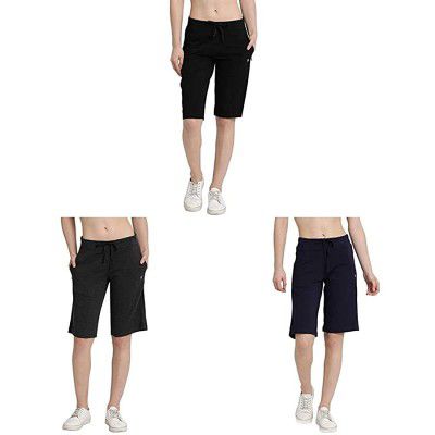 Enamor Womens Shorts (Pack of 3)