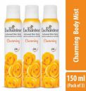 Enchanteur Charming for Women, Infused with Real French Perfume Body Spray - For Women  (150 ml, Pack of 3)...