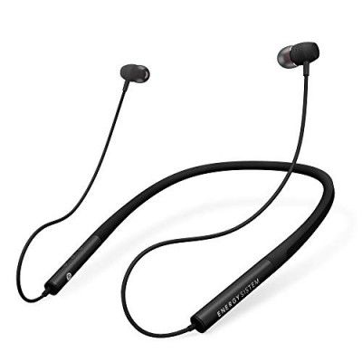 Energy Sistem 3 Bluetooth Wireless in Ear Earphones with Mic with Ergonomic Design (Black)
