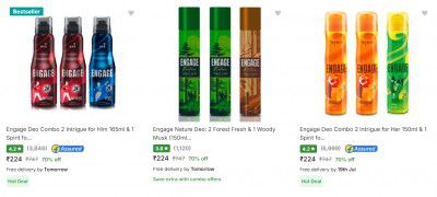 UP TO 73% OFF - Engage Deodorant & Perfumes