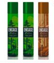 Engage Deo Spray, Forest Fresh (Pack of 2) & Woody Musk (Pack of 1) Fragrance Scent Deodorant Spray - For Men (450 ml, Pack of 3)...