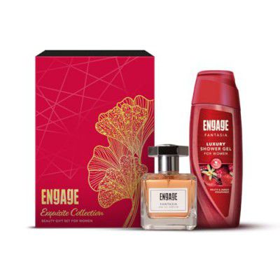 Engage Gift Set - Exquisite Collection Luxury Beauty Gifts for Women, Eau De Parfum 