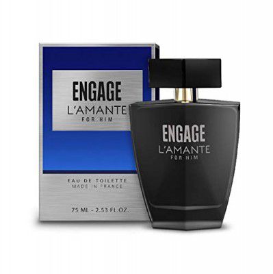 Engage L'amante Eau De Toilette for Men - 75ml