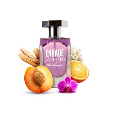 Engage L'amante Sunkissed Perfume for Women, 100ml