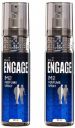 Engage M2 Perfume Spray For Men, Citrus and Lavender, Skin Friendly, 120ml (Pack of 2)