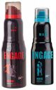 Engage Man Deodorant, Rush, 150ml / 165ml (Weight May Vary) And Engage Mate Deodorant For Men, Assorted Weight(150ML/165ML)...