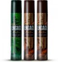 Engage Nature Deo: 2 Woody Musk & 1 Forest Fresh (150ml X 3) Deodorant Spray - For Men (450 ml, Pack of 3)