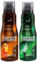 Engage Ocean Zest Deodorant for Men, Citrus and Aquatic, Skin Friendly, 150ml & Engage Spice Mystique Deodorant for Men, Woody and Leather, Skin Friendly, 150ml...